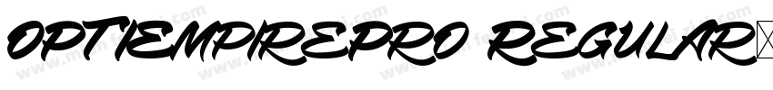 OPTIEmpirePro Regular字体转换